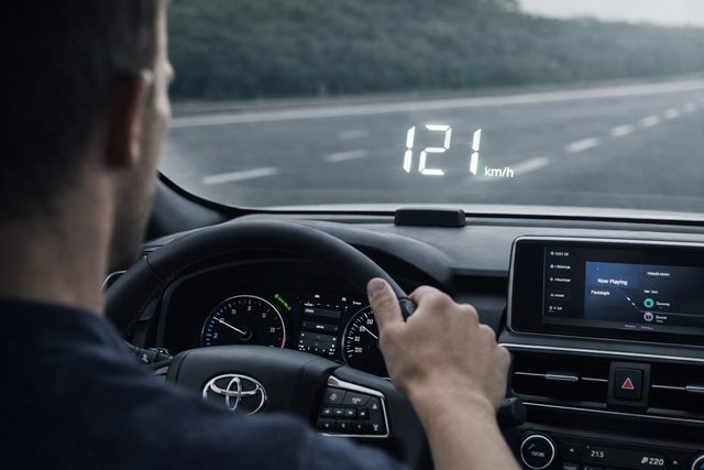 GPS Speed Display – Plug & Play Heads-Up Speedometer (km/h)