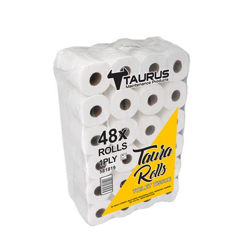 TauraRolls 1ply Toilet Paper