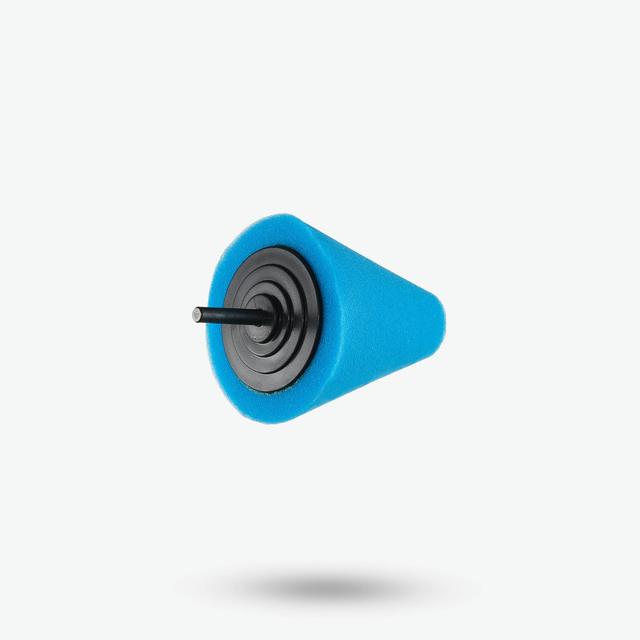 3 Inch Drill Polishing Cone - Medium Abrasion