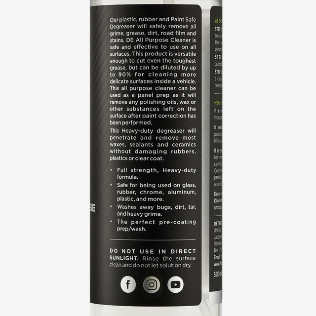 All Purpose Cleaner - Heavy Duty Degreaser