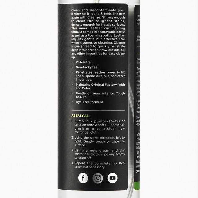 Cleanse - Leather Cleaner