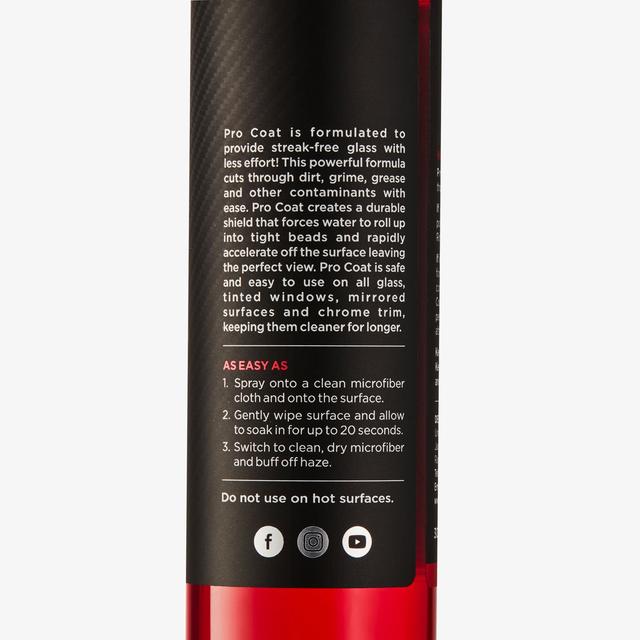 Pro Coat - Streak Free Glass Cleaner