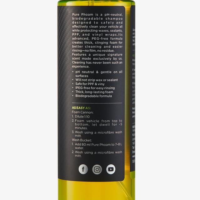 PURE Phoam - High Concentrate Cleaning Shampoo