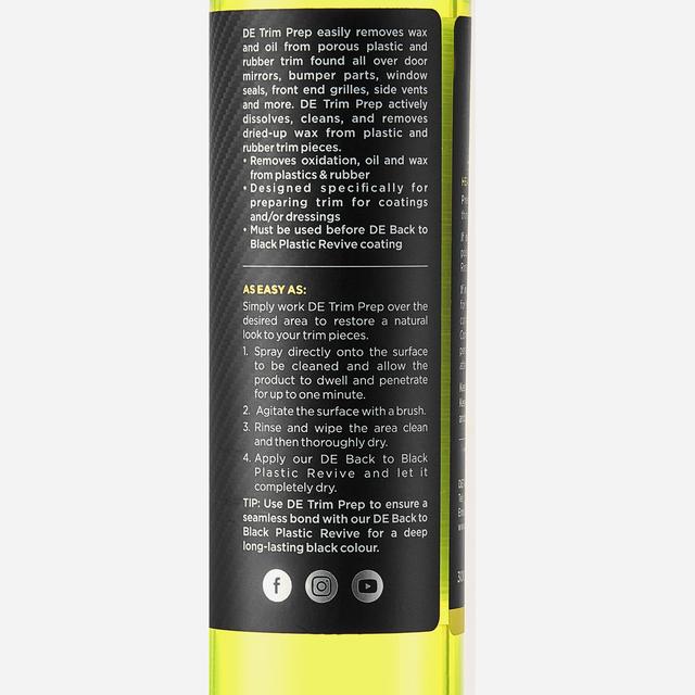 Trim Prep - Plastic & Rubber Cleaner